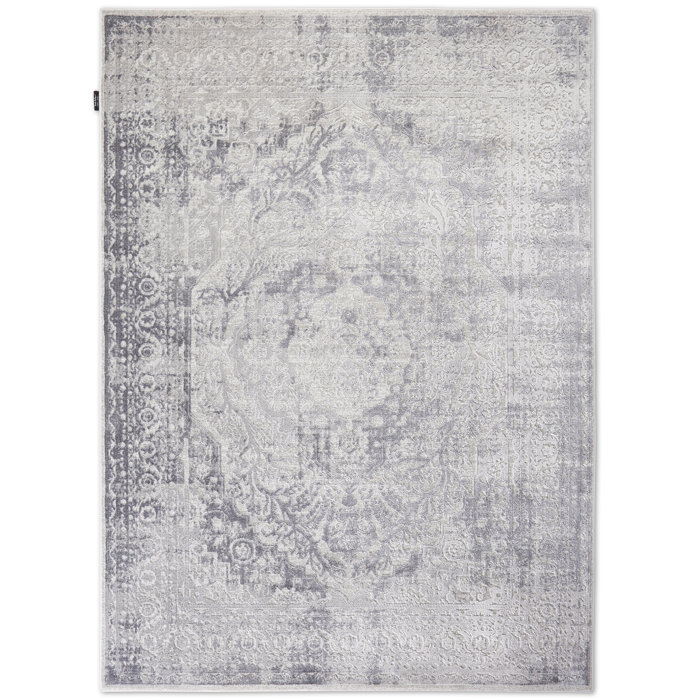 Nicole Miller Kenmare Gray Area Rug & Reviews Wayfair